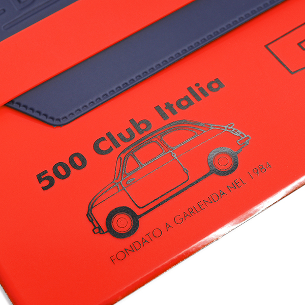 FIAT 500 CLUB ITALIA Document Case(Red)