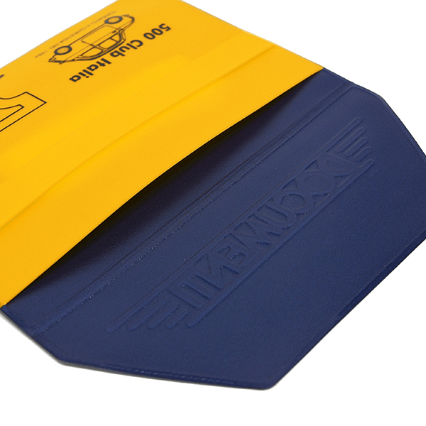 FIAT 500 CLUB ITALIA Document Case(Yellow)