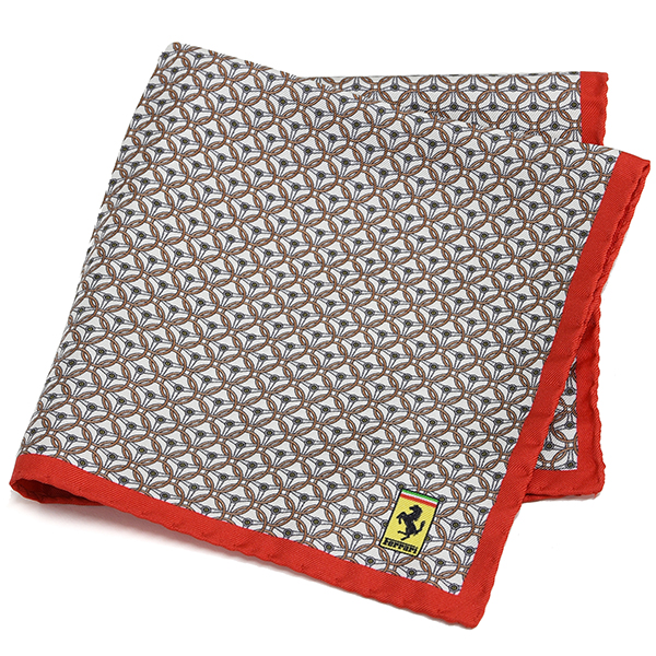 Ferrari Silk Pocket Handkerchief-Steering-