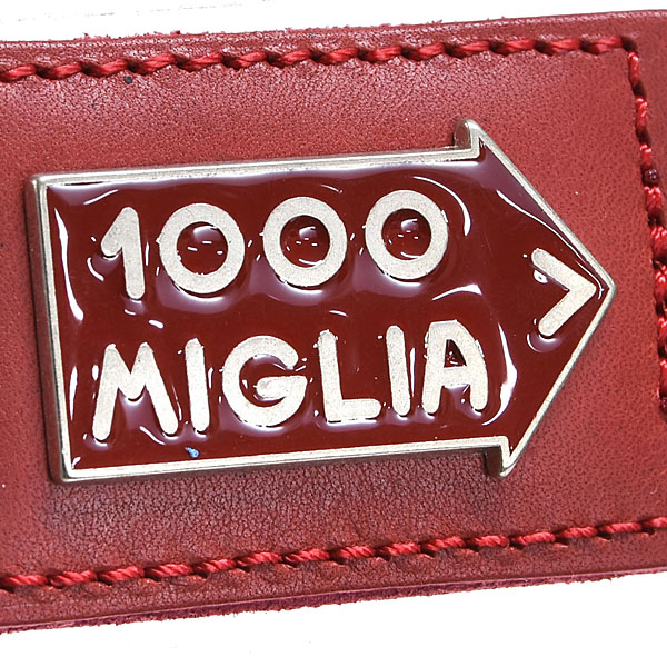 1000 MIGLIA Official Leather Keyring