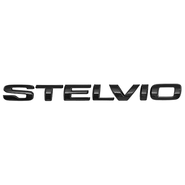 Alfa Romeo Genuine STELVIO Logo Emblerm(Black)