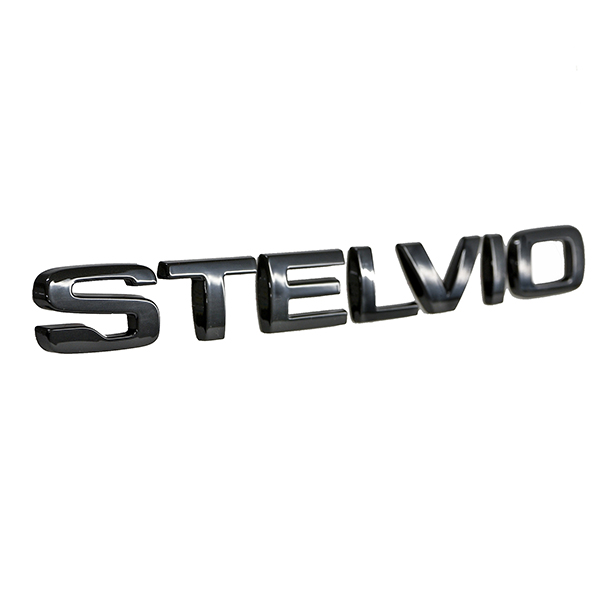 Alfa Romeo Genuine STELVIO Logo Emblerm(Black)