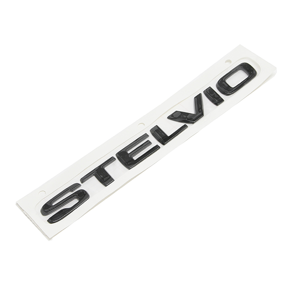 Alfa Romeo Genuine STELVIO Logo Emblerm(Black)