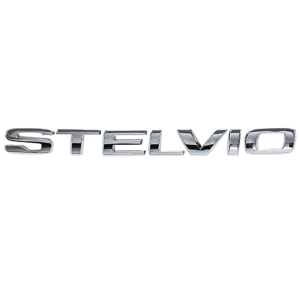 Alfa Romeo Genuine STELVIO Logo Emblem(Chrome)
