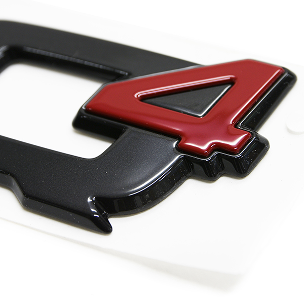 Alfa Romeo Q4 Logo Emblem(Black)