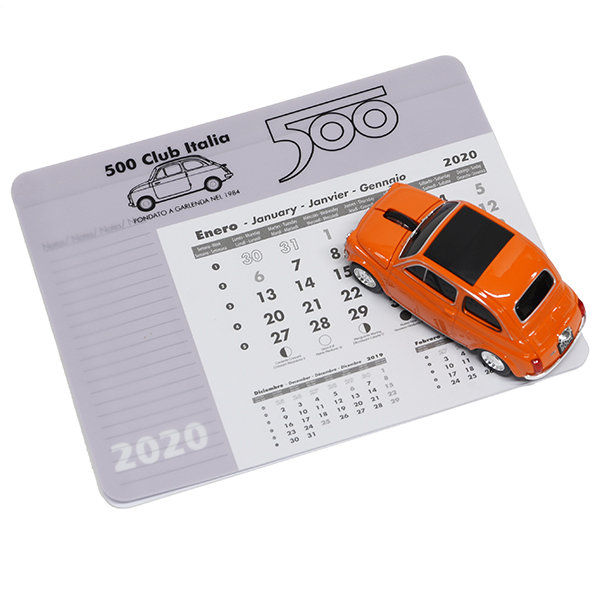 FIAT 500 CLUB ITALIA 2020  mouse pad calender