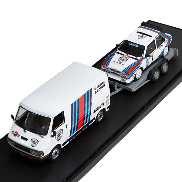 1/43 LANCIA S4 & MARTINI RACING Transporter Miniature Model