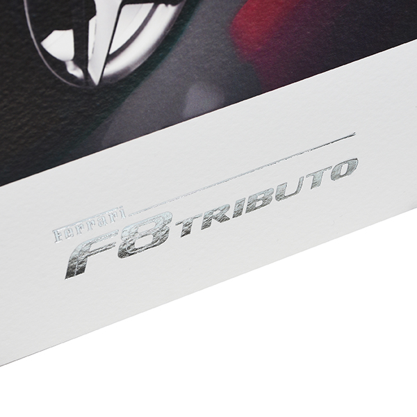 Ferrari F8 TRIBUTO lithographe for VIP Guest