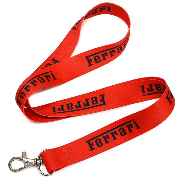 Ferrari Neck Strap for Factory Guest (Red)