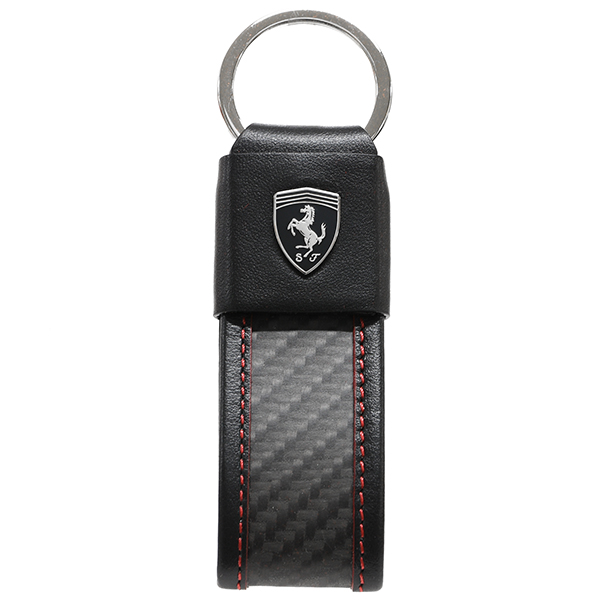 Ferrari Carbon Strap Keyring