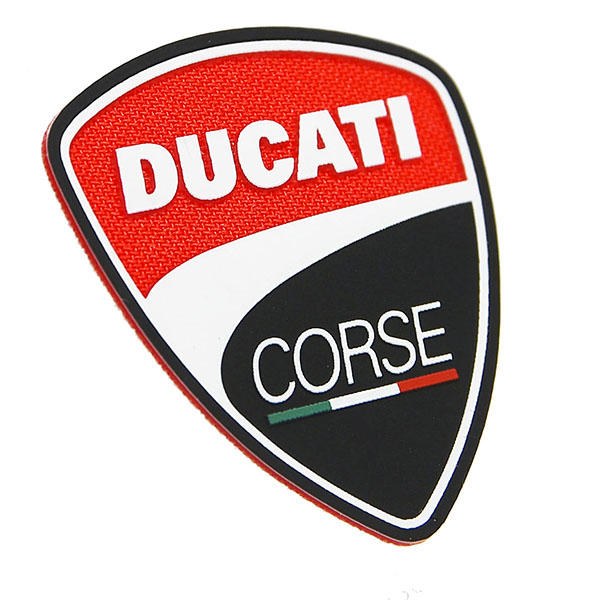 DUCATI CORSE Emblem Shaped Patch