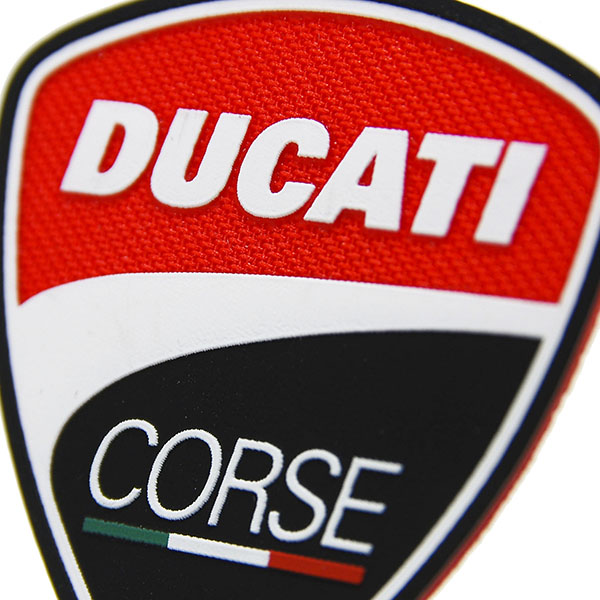 DUCATI CORSE Emblem Shaped Patch