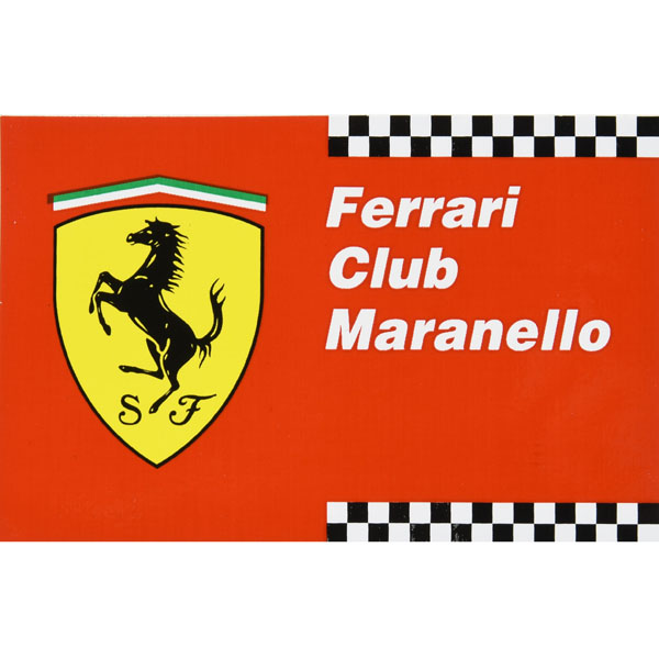 Ferrari Club Maranelloステッカー (Small)
