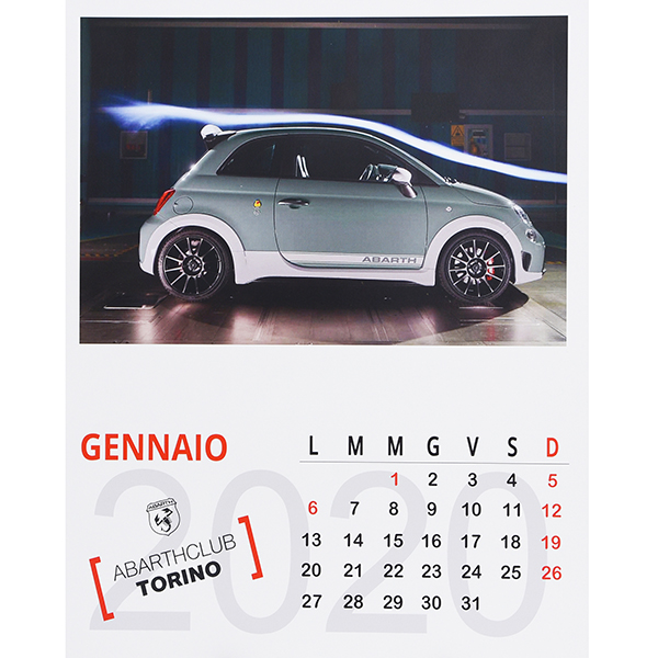 ABARTH CLUB TORINO Calender 2020