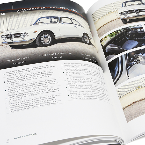 AUTO CLASSICHE Auctions Catalogue 2019,Nov 