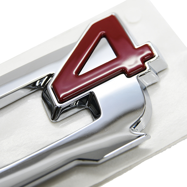 Alfa Romeo Genuine Q4 Logo Emblem(Chrome)