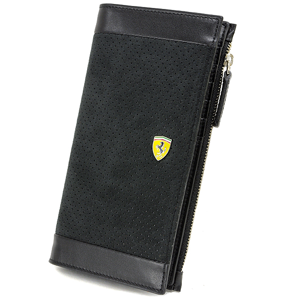 Ferrari Leather & Alcantara Wallet