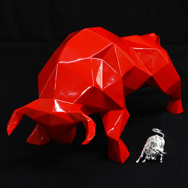 FIGHTING BULL Polygon Mesh Object