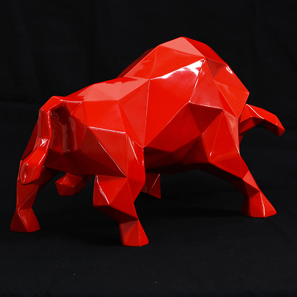 FIGHTING BULL Polygon Mesh Object