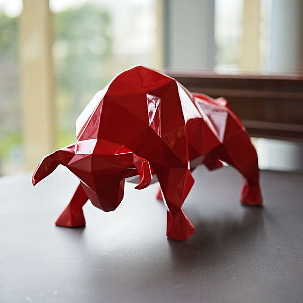 FIGHTING BULL Polygon Mesh Object