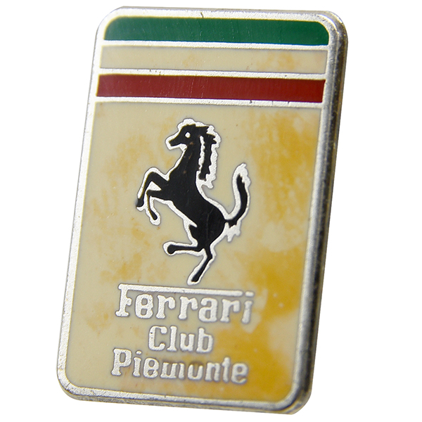 Ferrari Club Piemonte Emblem Plate