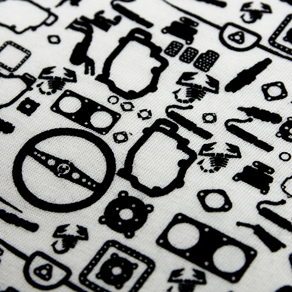 ABARTH T-Shirts for Kids-Technical Parts-