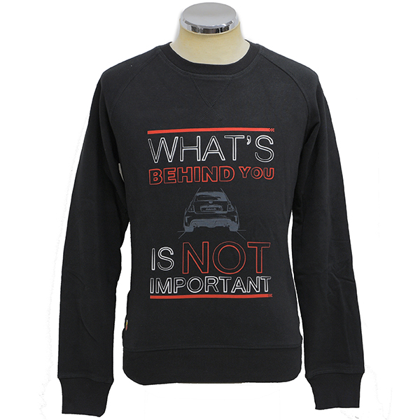 ABARTH Sweat Shirt-What's behind you-(Black)