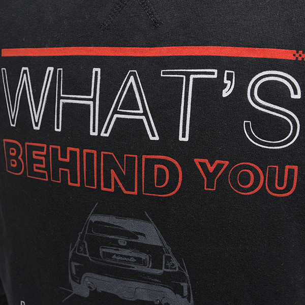 ABARTH Sweat Shirt-What's behind you-(Black)