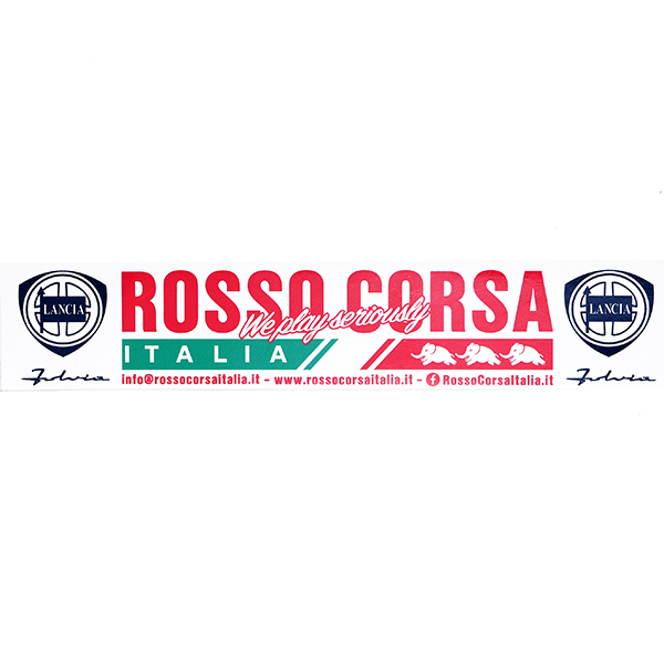 ROSSO CORSA ITALIAステッカー(203mm)