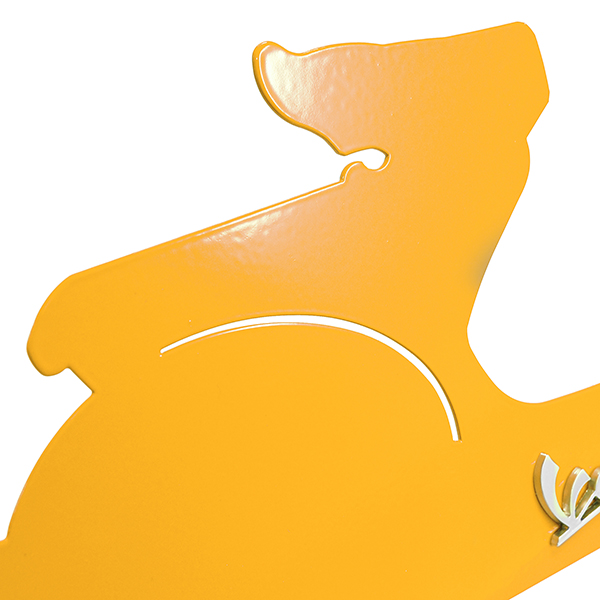 Vespa Official Wall hanger(Yellow)