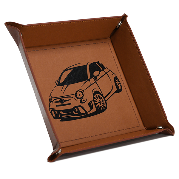 ABARTH Fake Leather Tray