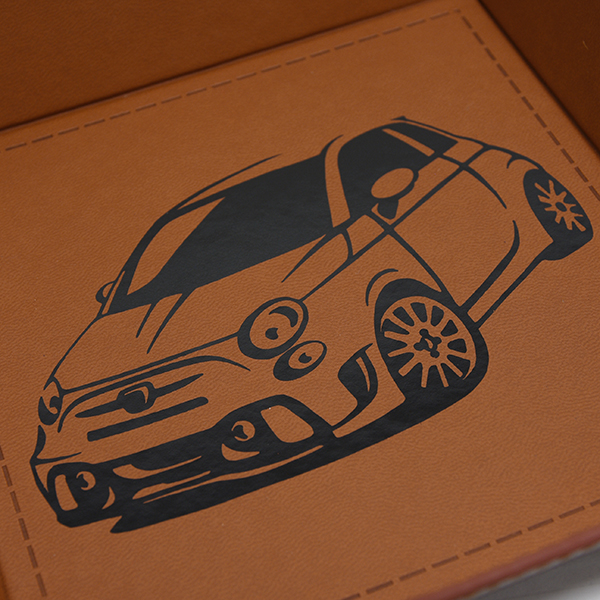 ABARTH Fake Leather Tray