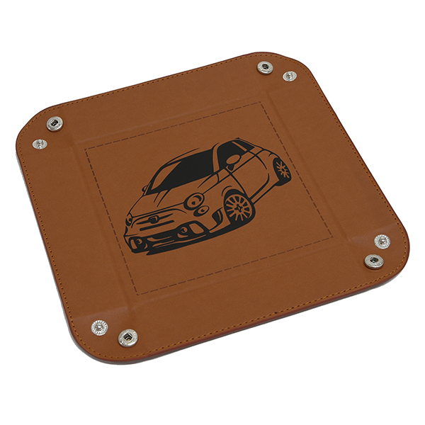 ABARTH Fake Leather Tray