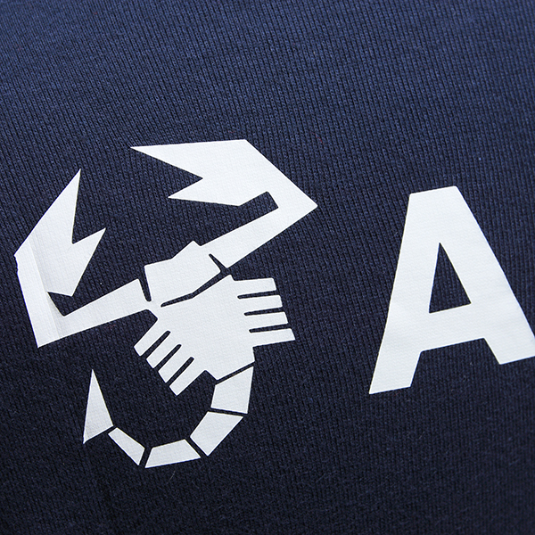 ABARTH Back Print T-Shirts(Navy)