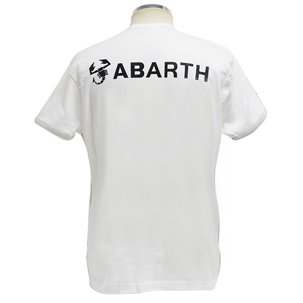 ABARTH Back Print T-Shirts(White)