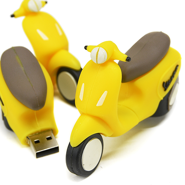 Vespa Official USB Memori(8GB/Yellow)