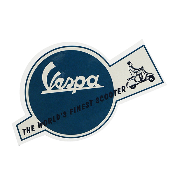 Vespa Official Stickers 9 pcs Set