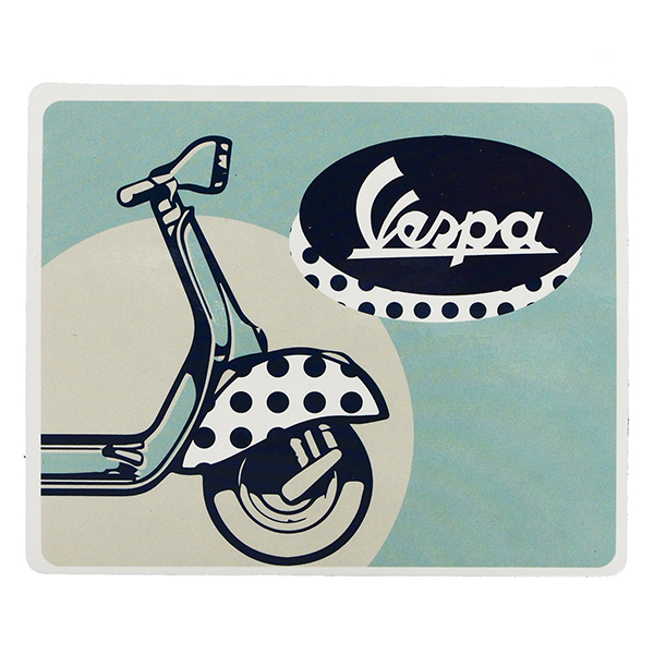 Vespa Official Stickers 9 pcs Set
