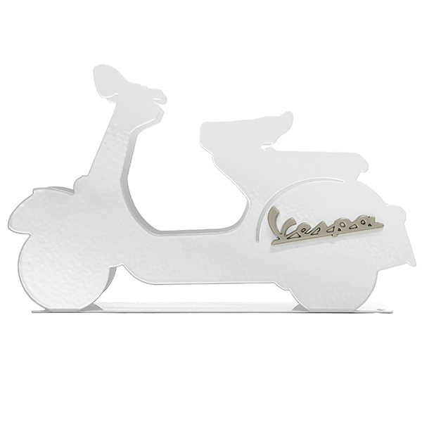 Vespa Official Letter Rack(White)