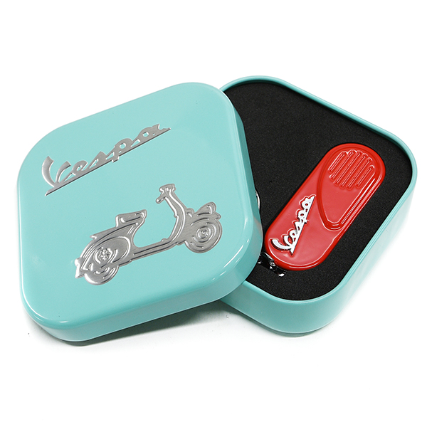 Vespa Official Side Cowl Keyring(Red)