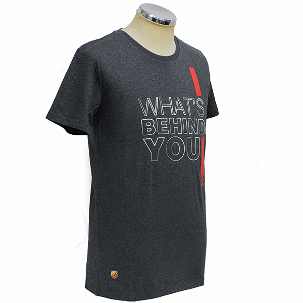 ABARTH T-Shirts-What's behind you-(Gray)
