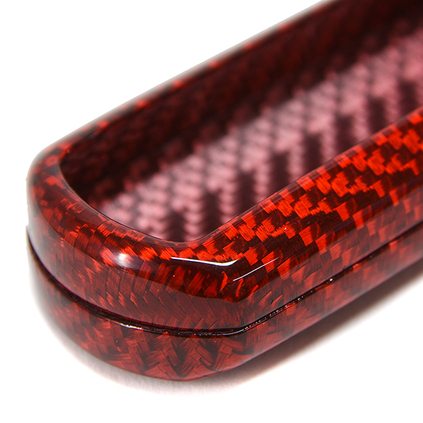 ABARTH 124spider Carbon Key Cover(Red) by AutoStyle