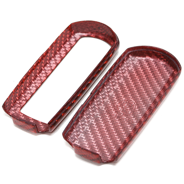 ABARTH 124spider Carbon Key Cover(Red) by AutoStyle