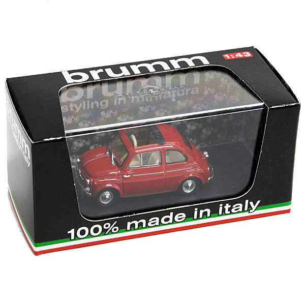 1/43 FIAT 500D Miniature Model(Red)
