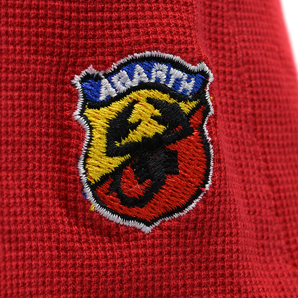 ABARTH Ladys Zip Up Polo Shirts