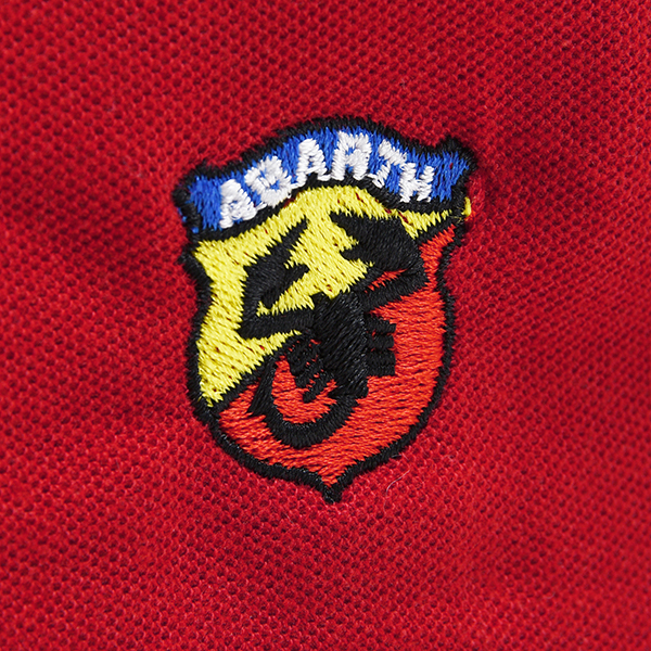 ABARTH Old Emblem Polo Shirts(Red)
