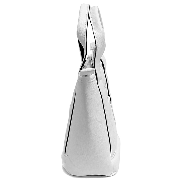 MASERATI Round Tote Bag(White)