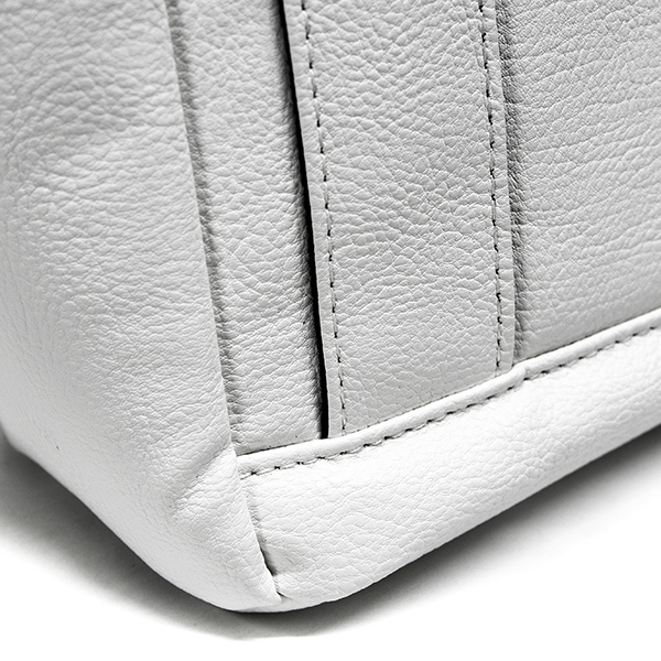 MASERATI Round Tote Bag(White)