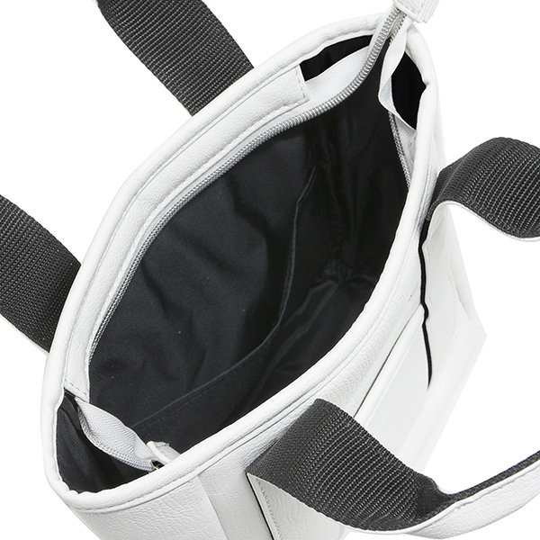 MASERATI Round Tote Bag(White)