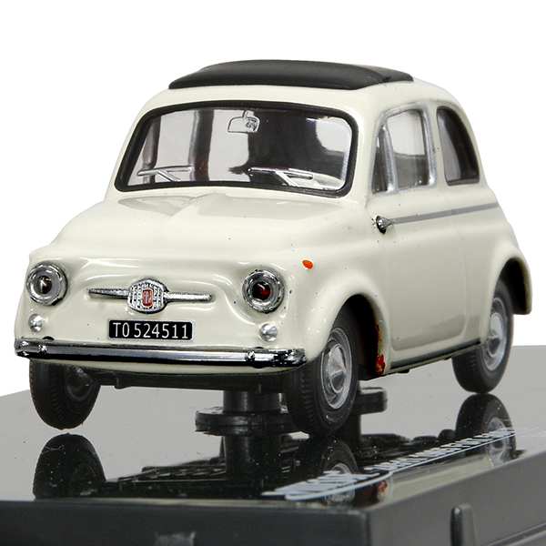 1/43 FIAT 500Dミニチュアモデル -1965-(ホワイト)